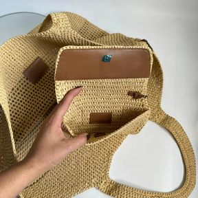 Natural Weave Tote