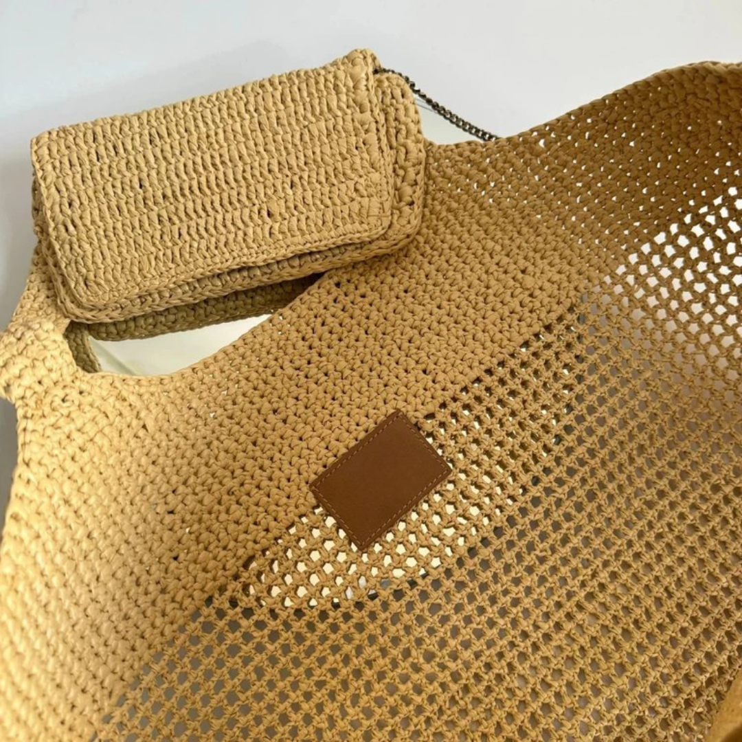 Natural Weave Tote