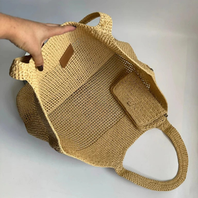 Natural Weave Tote
